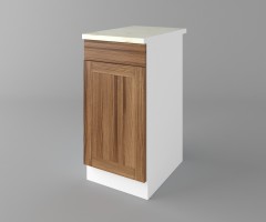 Долен кухненски шкаф с чекмедже и една врата Калатея - Канела 1