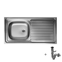 Мивка с плот LIVINOKS -1000х600х140мм   1