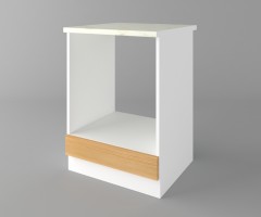 Долен кухненски шкаф за вградена фурна  Калатея - Натурална 1