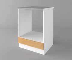 Долен кухненски шкаф за вградена фурна  Калатея - Натурална 2