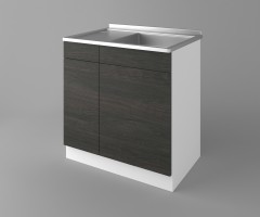 Долен кухненски шкаф с мивка - с едно работещо чекмедже Вега 1