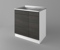 Долен кухненски шкаф с мивка - с едно работещо чекмедже Вега 2