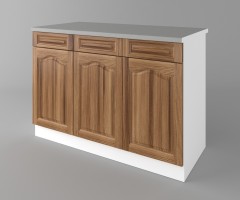 Долен кухненски шкаф с три чекмеджета и три врати Астра - Канела 4