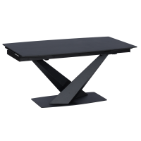 Разтегателна трапезна маса PLOCK - черна 3