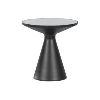 Холна маса ZARY 1 - бяла - черна 3