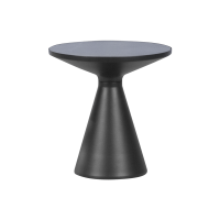 Холна маса ZARY 1 - бяла - черна 4