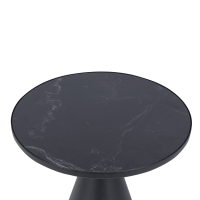 Холна маса ZARY 1 - бяла - черна 6