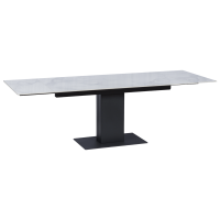 Разтегателна трапезна маса JURATA - бяла 4