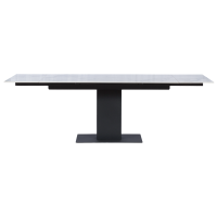 Разтегателна трапезна маса JURATA - бяла 6