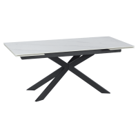 Разтегателна трапезна маса ELK - бяла 3