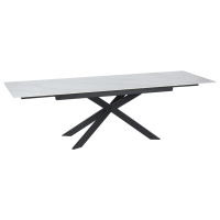 Разтегателна трапезна маса ELK - бяла 5