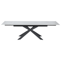 Разтегателна трапезна маса ELK - бяла 6