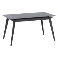 Разтегателна трапезна маса LAGOW - черна 3