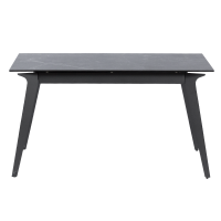 Разтегателна трапезна маса LAGOW - черна 4