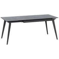 Разтегателна трапезна маса LAGOW - черна 5