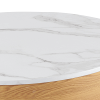 Комплект холни масички TAMPA 1 - бял + бук 8