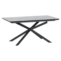 Разтегателна трапезна маса OMAHA - бял - тъмносив 3