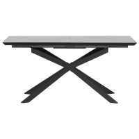 Разтегателна трапезна маса OMAHA - бял - тъмносив 6