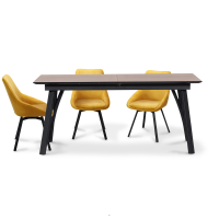 Разтегателна трапезна маса ORLANDO - дъб 11