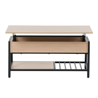 Холна маса с повдигащ механизъм DALLAS - дъб сонома 6