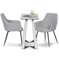 Бар маса ADAM B - бяла 8