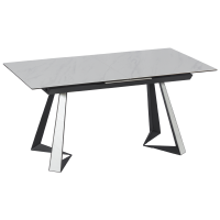 Разтегателна трапезна маса ADAM L - бяла 3