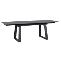 Разтегателна трапезна маса MIELEC - сива 5