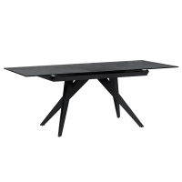 Разтегателна трапезна маса KONIN - сива 5