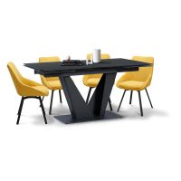 Разтегателна трапезна маса BARDO - сива 9