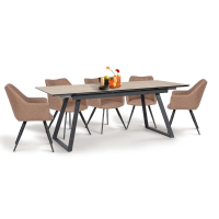 Разтегателна трапезна маса NIAGARA - бук 11