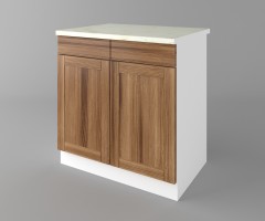Долен кухненски шкаф с две чекмеджета и две врати Калатея - Канела 1