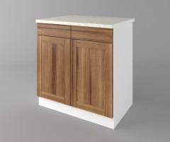 Долен кухненски шкаф с две чекмеджета и две врати Калатея - Канела 2
