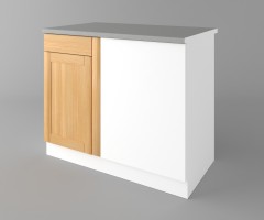 Долен кухненски шкаф за ъгъл  Калатея - Натурална 2