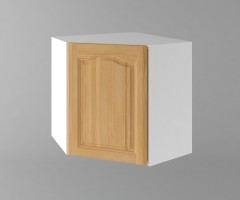 Горен кухненски шкаф за вътрешен ъгъл с една врата  Астра - Натурална 1