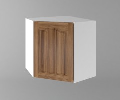 Горен кухненски шкаф за вътрешен ъгъл с една врата Астра - Канела 1