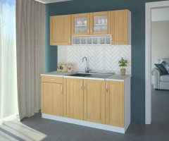 Кухненски комплект Калатея Натурална - L 160 cm 1