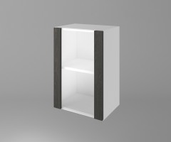 Горен кухненски шкаф с една остъклена врата Вега 1