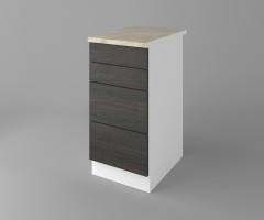 Долен кухненски шкаф с четири чекмеджета Вега 1