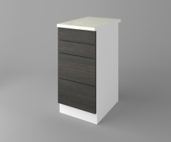 Долен кухненски шкаф с четири чекмеджета Вега 2